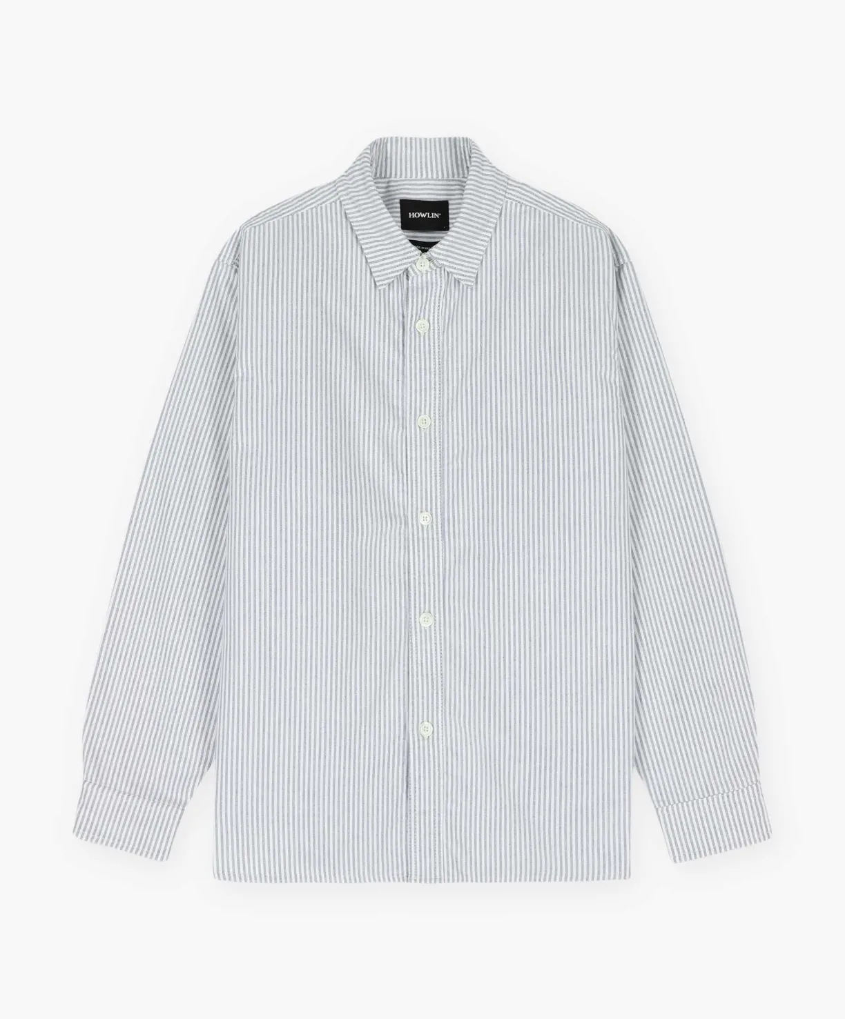 Howlin Afterthoughts Shirt - Brushed Oxford Blue^ Shirts | Made In Belgium