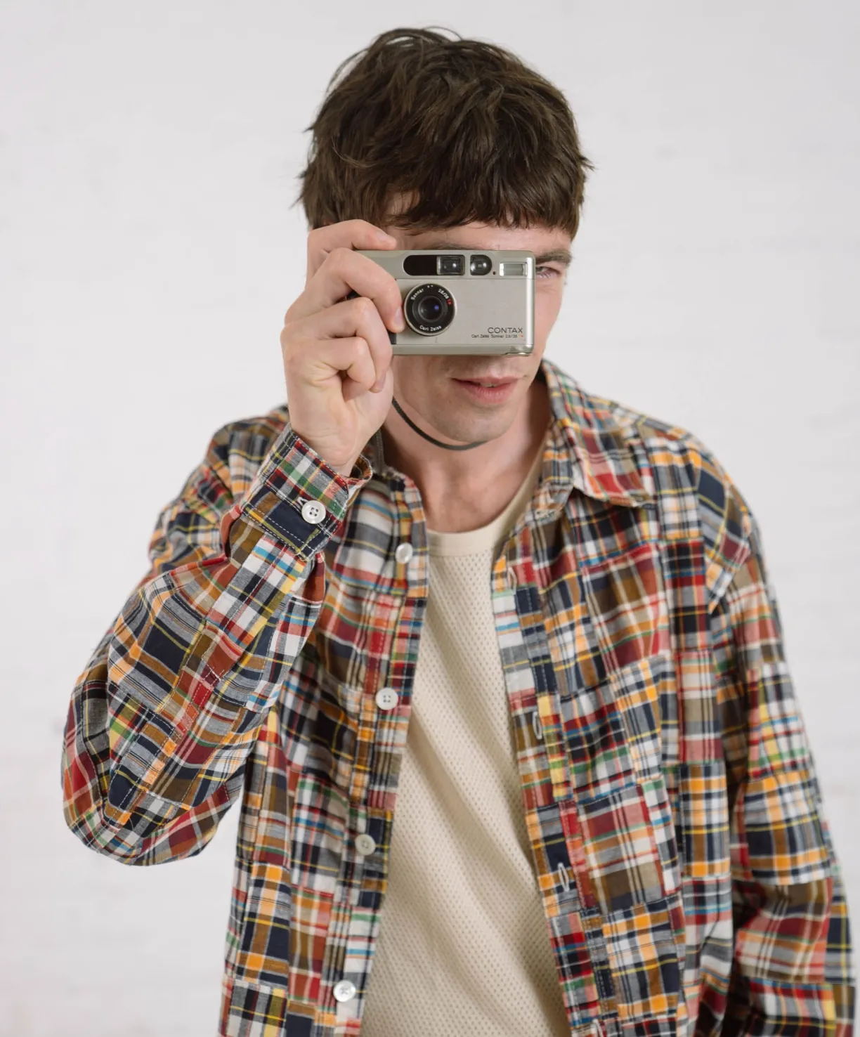 Howlin Afterthoughts Shirt - Multi Madras Patchwork^ Shirts | Made In Belgium