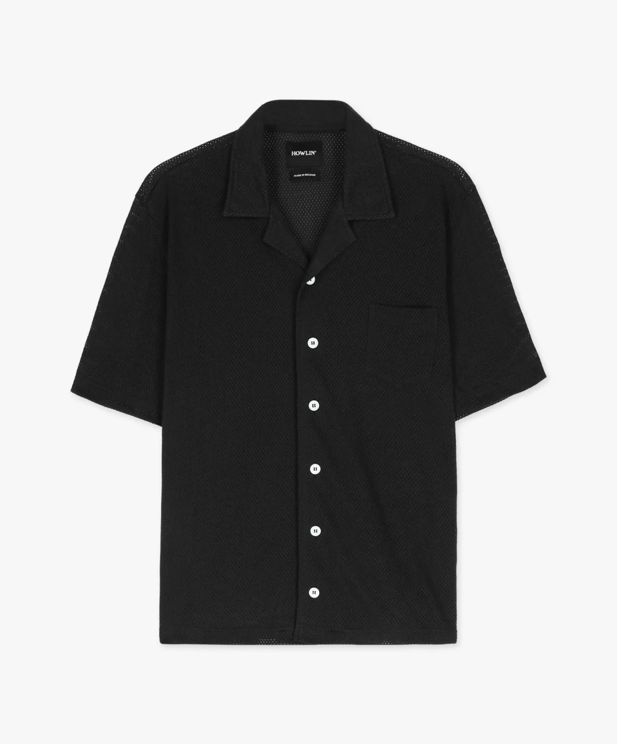 Howlin Bass Culture Mesh - Black^ Shirts | Made In Belgium