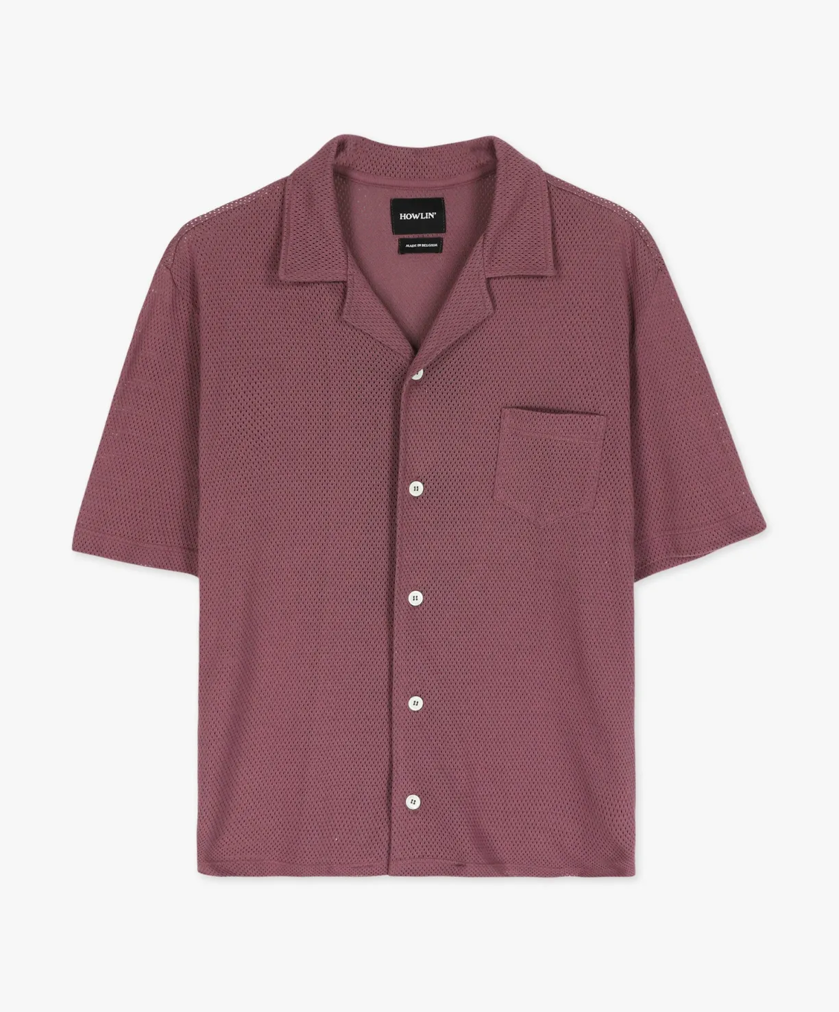 Howlin Bass Culture Mesh - Cherry^ Shirts | Made In Belgium