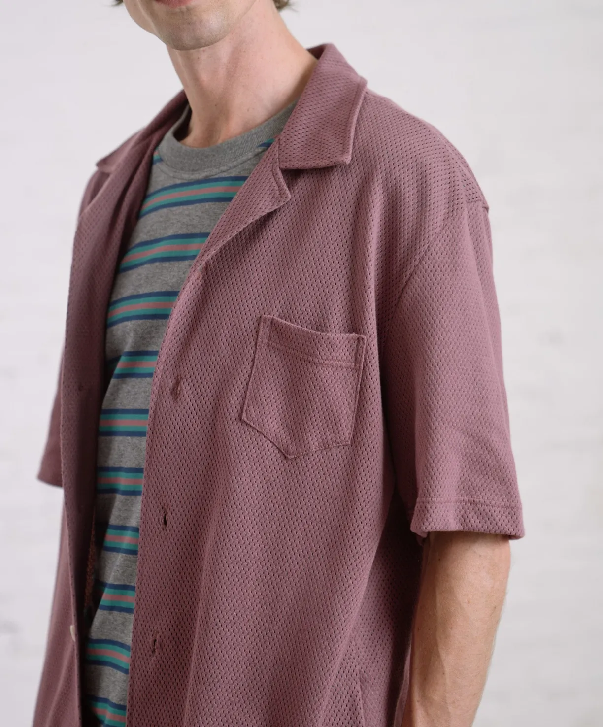 Howlin Bass Culture Mesh - Cherry^ Shirts | Made In Belgium