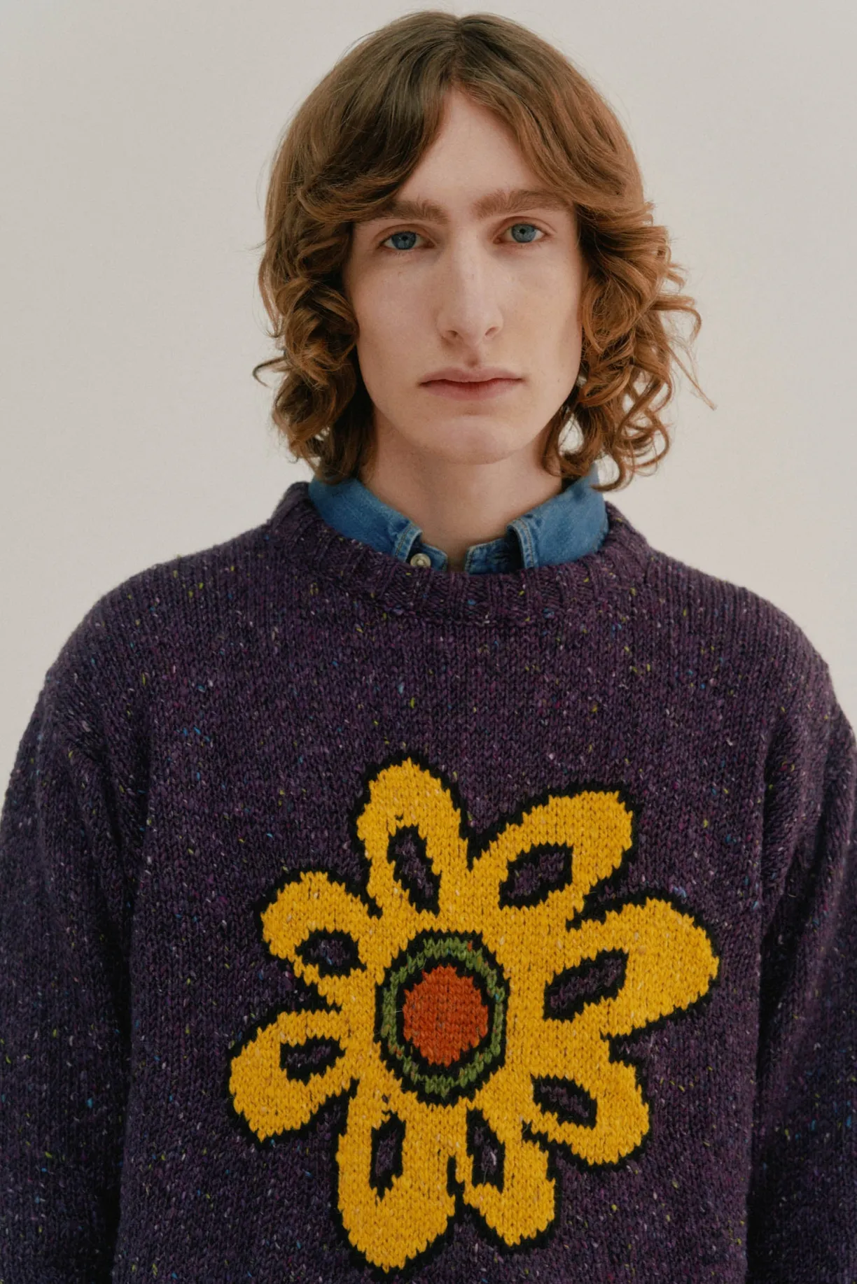Howlin Big Flower Lover - Purple^ Knitwear