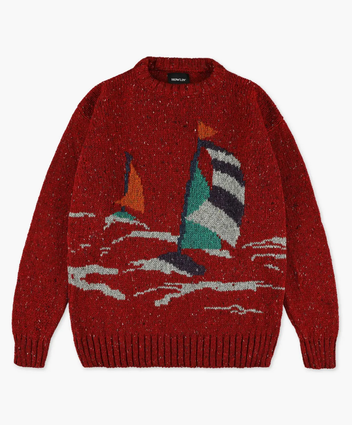 Howlin Boat Tripping - Reddish^ Knitwear