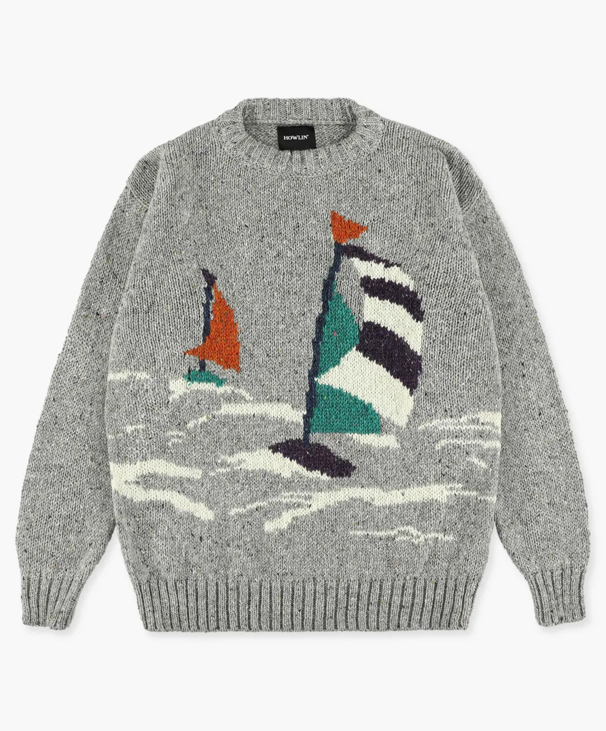 Howlin Boat Tripping - Silver^ Knitwear