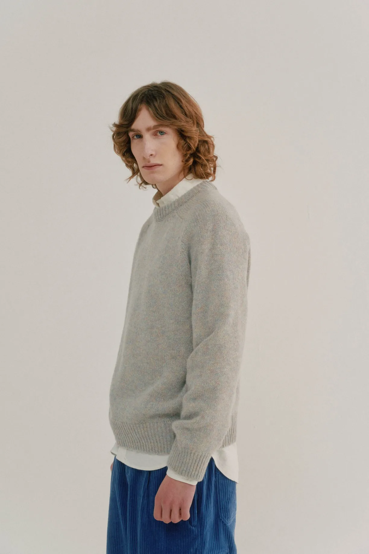 boxy_space_knit__galaxy_3.webp Howlin Boxy Space Knit - Galaxy^ Knitwear