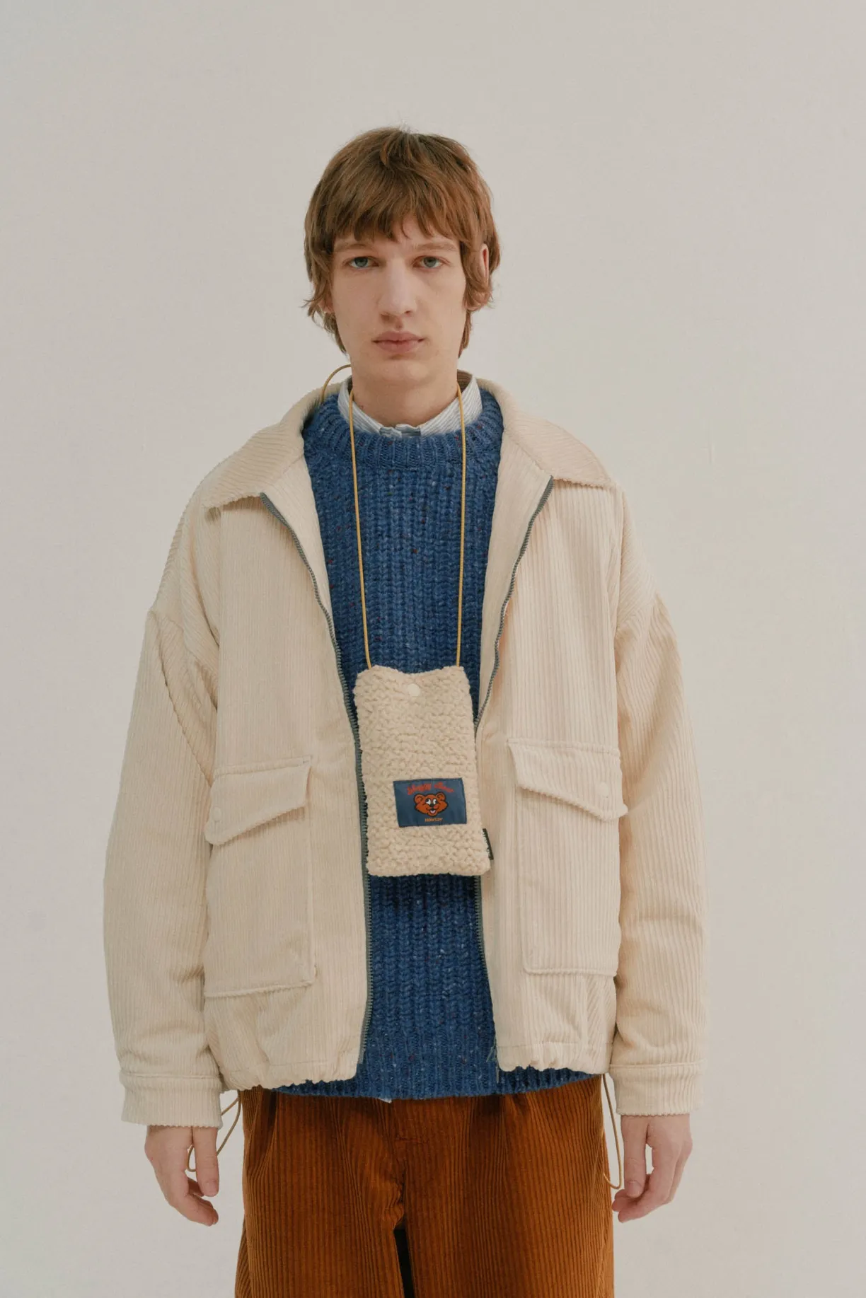 Howlin Boxy Swing Jacket - Corduroy Ecru^ Made In Belgium | Outerwear