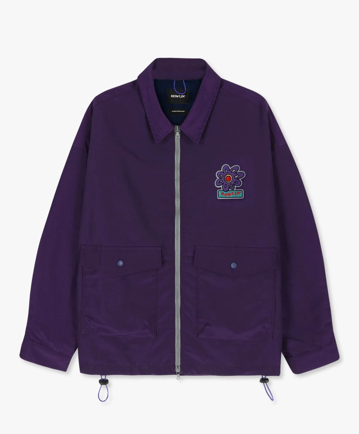 Howlin Boxy Swing Jacket - ’ Flower Purple^ Made In Belgium | Outerwear