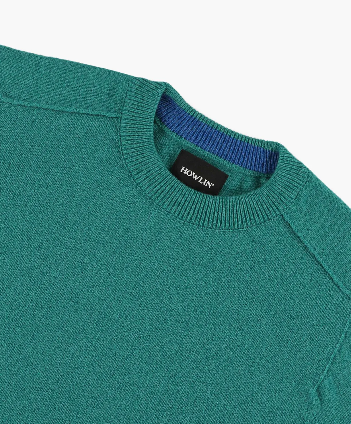 classic_knit__strange_green_2.webp Howlin Classic Knit - Strange Green^ Knitwear