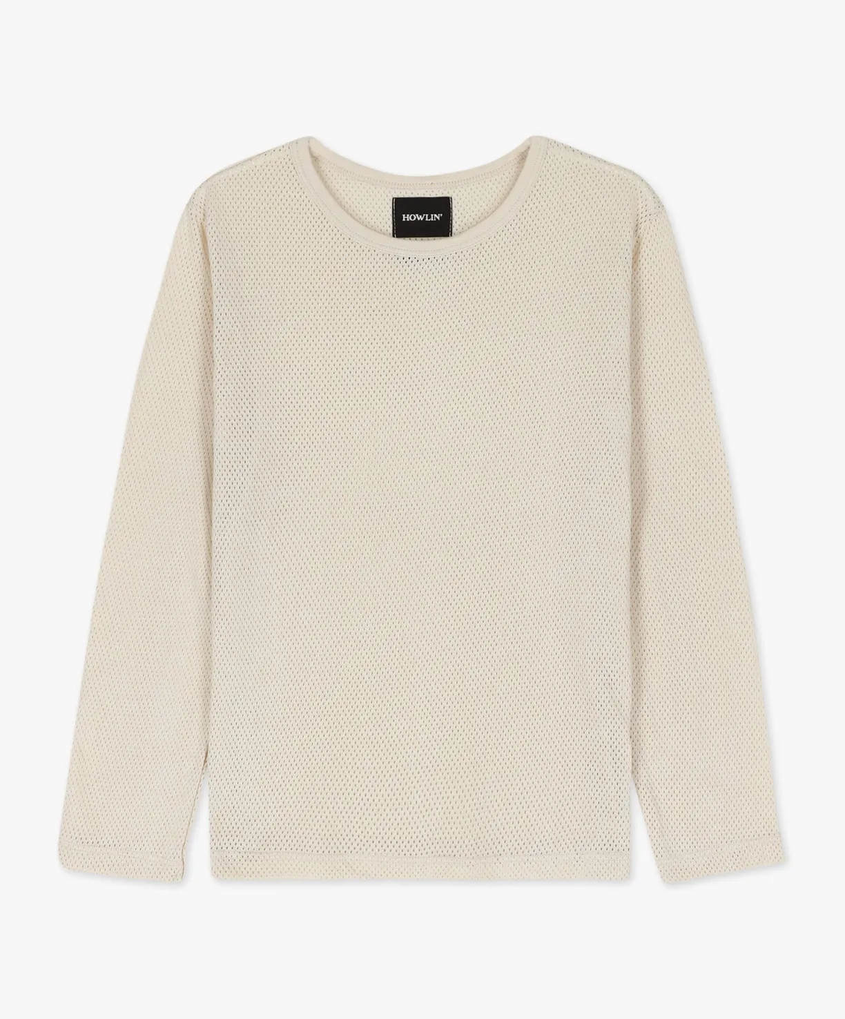 Howlin Cloud Mirror Mesh - Sandshell (Women)^Women T-Shirts | Made In Belgium