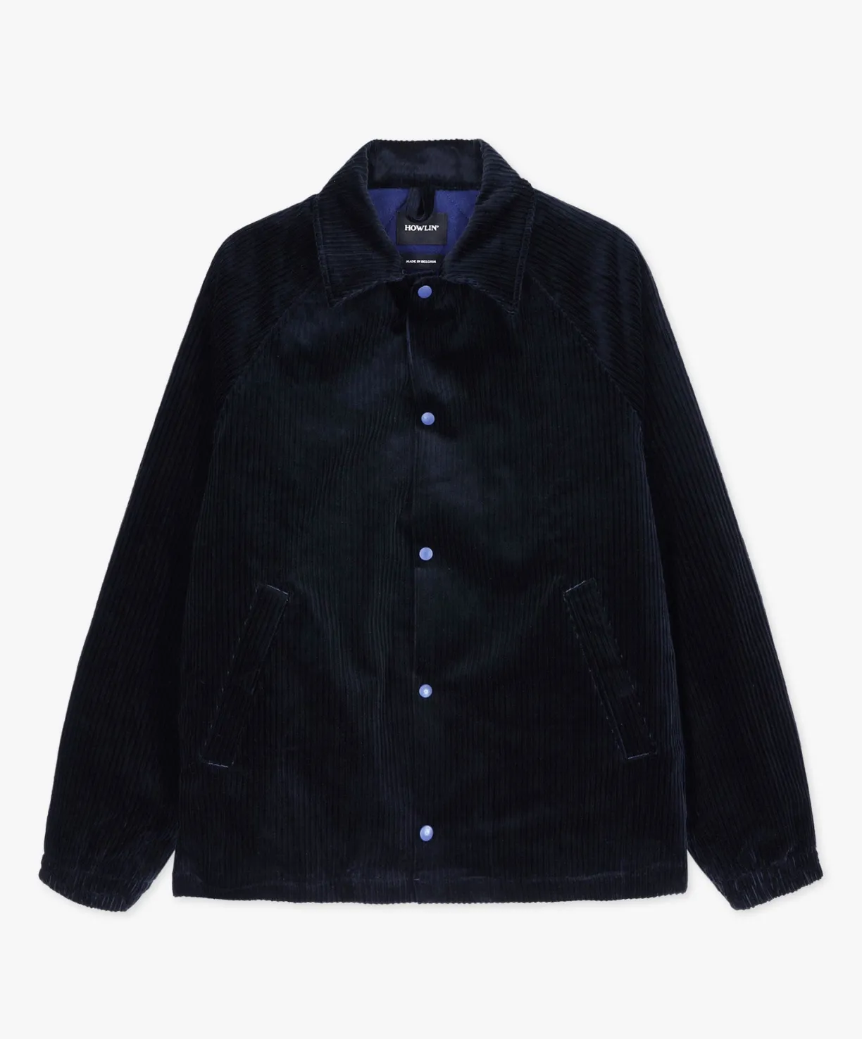 Howlin Coach Your Cord Jacket - Navy^ Made In Belgium | Outerwear
