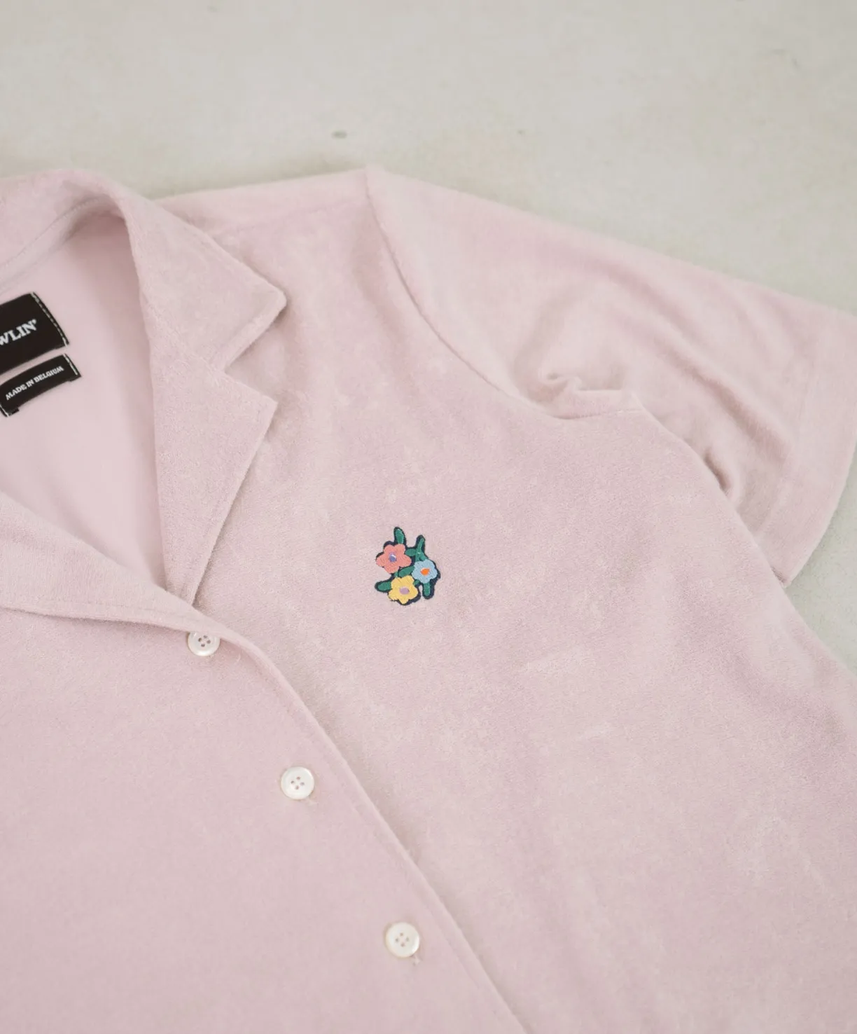 Howlin Cocktail In Towel For The Girls - Flowers - Cloud Pink (Women)^Women Shirts | Made In Belgium