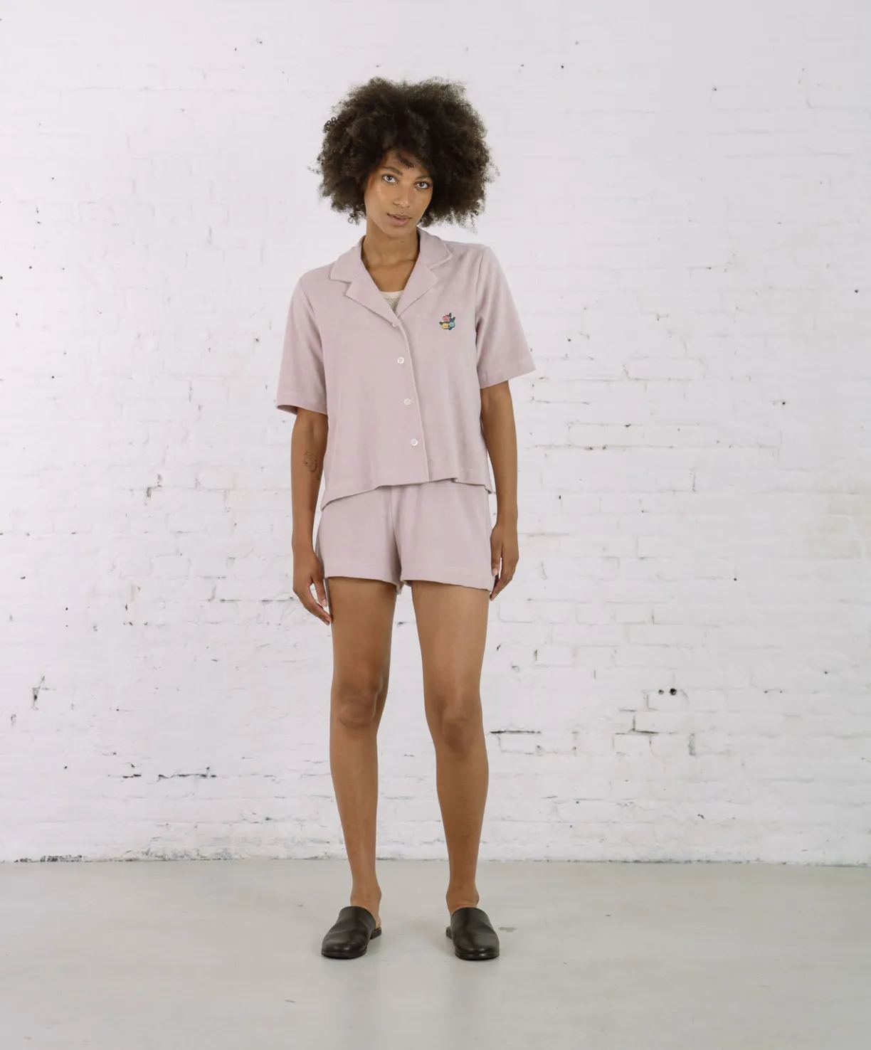 Howlin Cocktail In Towel For The Girls - Flowers - Cloud Pink (Women)^Women Shirts | Made In Belgium