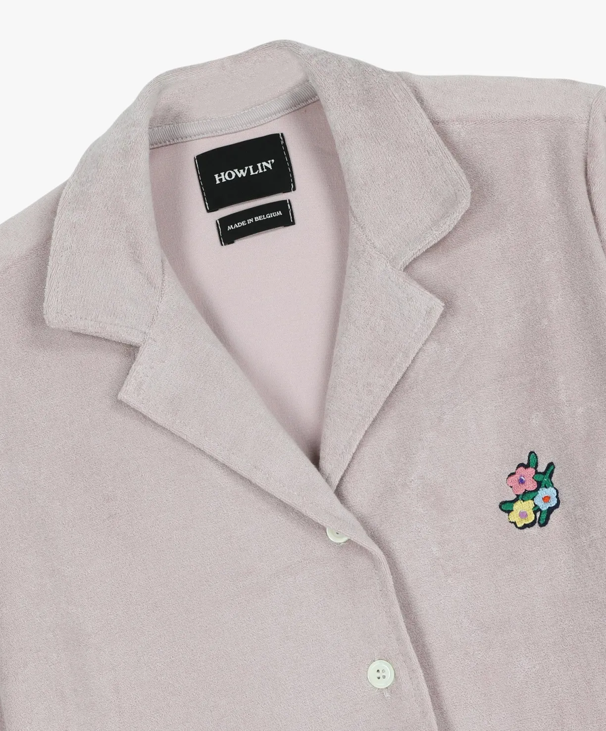 Howlin Cocktail In Towel For The Girls - Flowers - Cloud Pink (Women)^Women Shirts | Made In Belgium