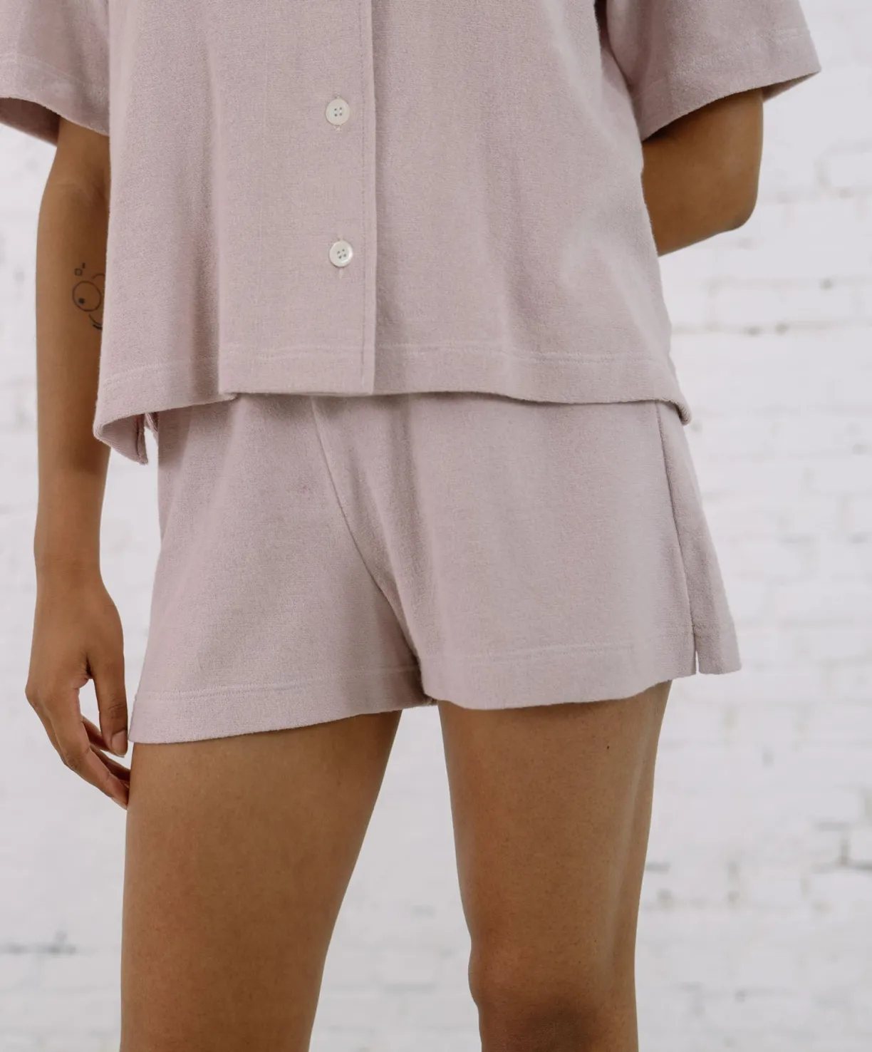 Howlin Cocktail In Towel For The Girls - Flowers - Cloud Pink (Women)^Women Shirts | Made In Belgium