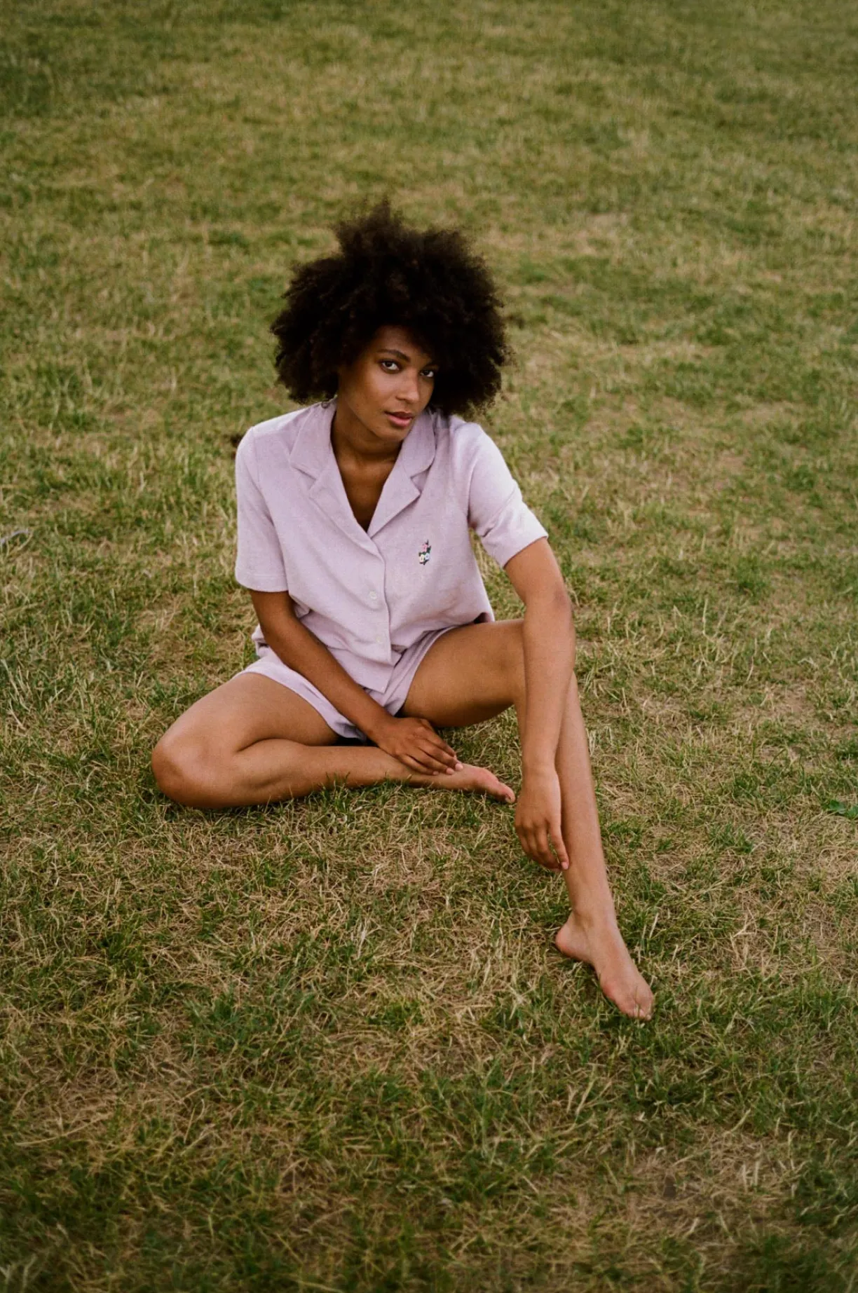 Howlin Cocktail In Towel For The Girls - Flowers - Cloud Pink (Women)^Women Shirts | Made In Belgium