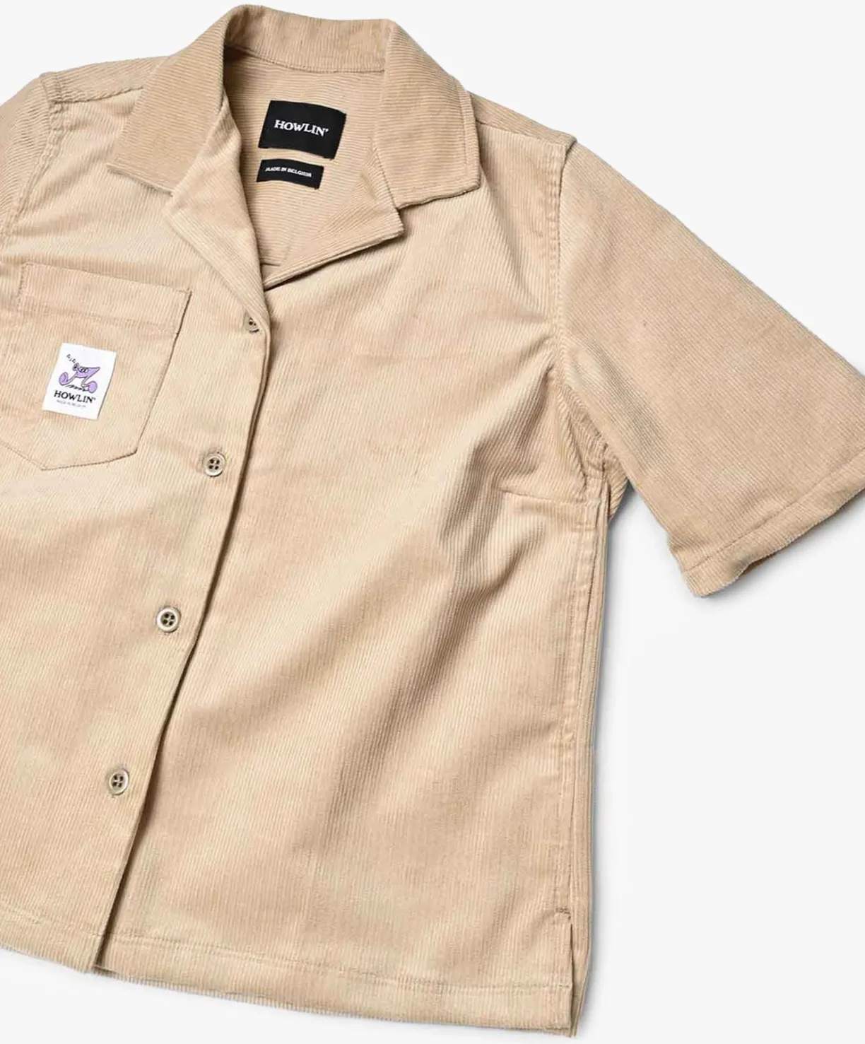 Howlin Cocktails For The Girls Please Shirt - Sand Summer Corduroy (Women)^Women Shirts