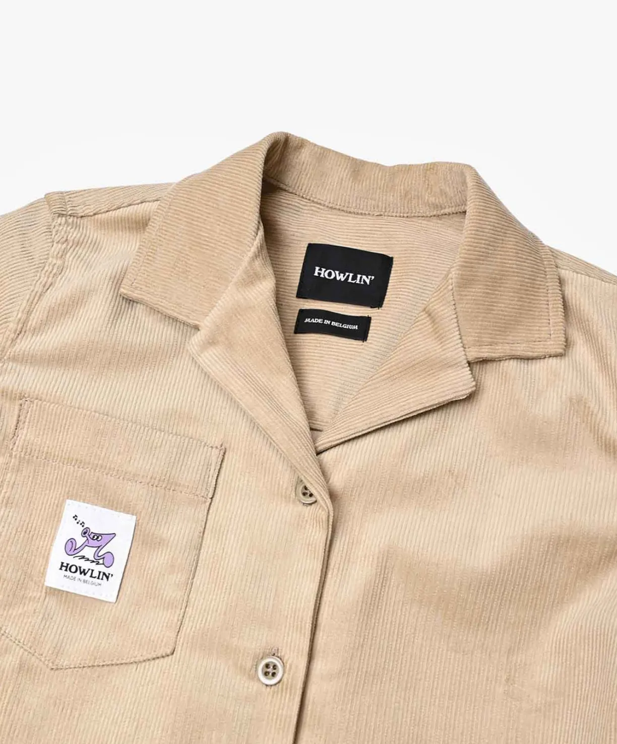 Howlin Cocktails For The Girls Please Shirt - Sand Summer Corduroy (Women)^Women Shirts