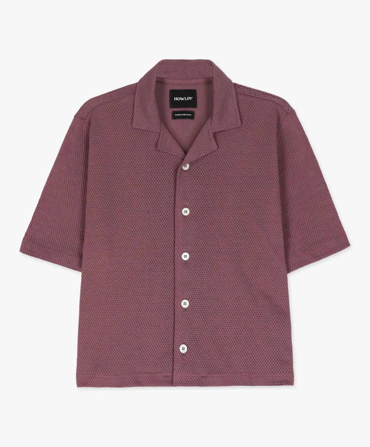 Howlin Cocktails In Space Mesh - Cherry (Women)^Women Shirts | Made In Belgium