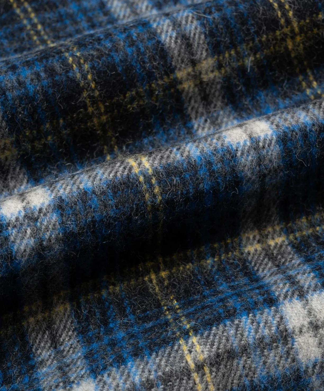 cosmic_blazer__brushed_japanese_wool_check_blue_mix_4.webp Howlin Cosmic Blazer - Brushed Japanese Wool Check Blue Mix^ Made In Belgium | Outerwear