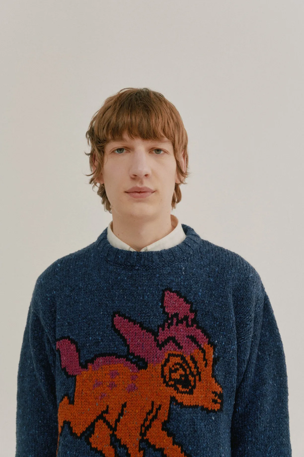 cosmic_deer__blue_3.webp Howlin Cosmic Deer - Blue^ Knitwear