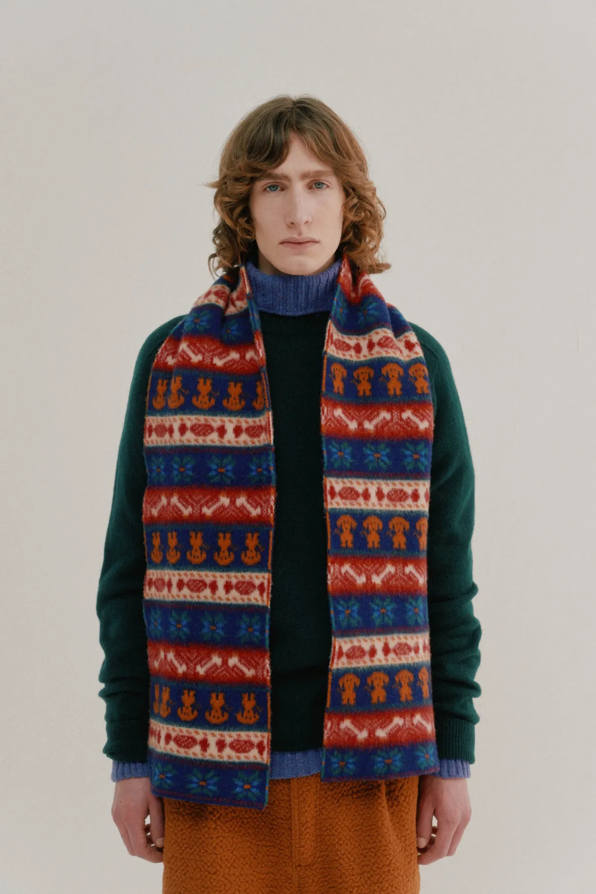 Howlin Cosmic Dog Scarf - Sky Dream^Women Scarves | Accessories