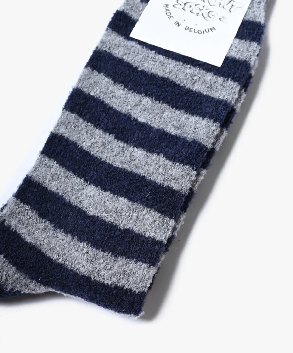 Howlin Cosmonaut Socks - Blue / Grey^Women Socks | Made In Belgium