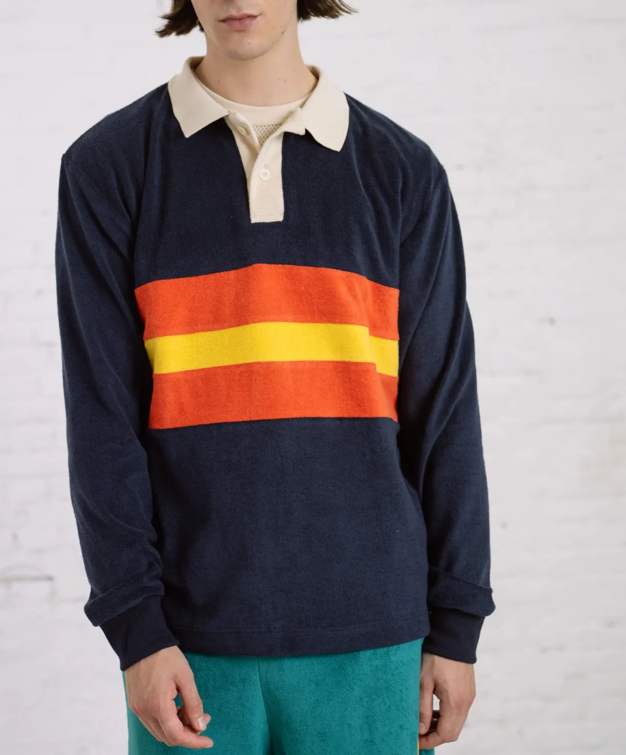 death_weekend__navy_2.webp Howlin Death Weekend - Navy^ Polos | Made In Belgium