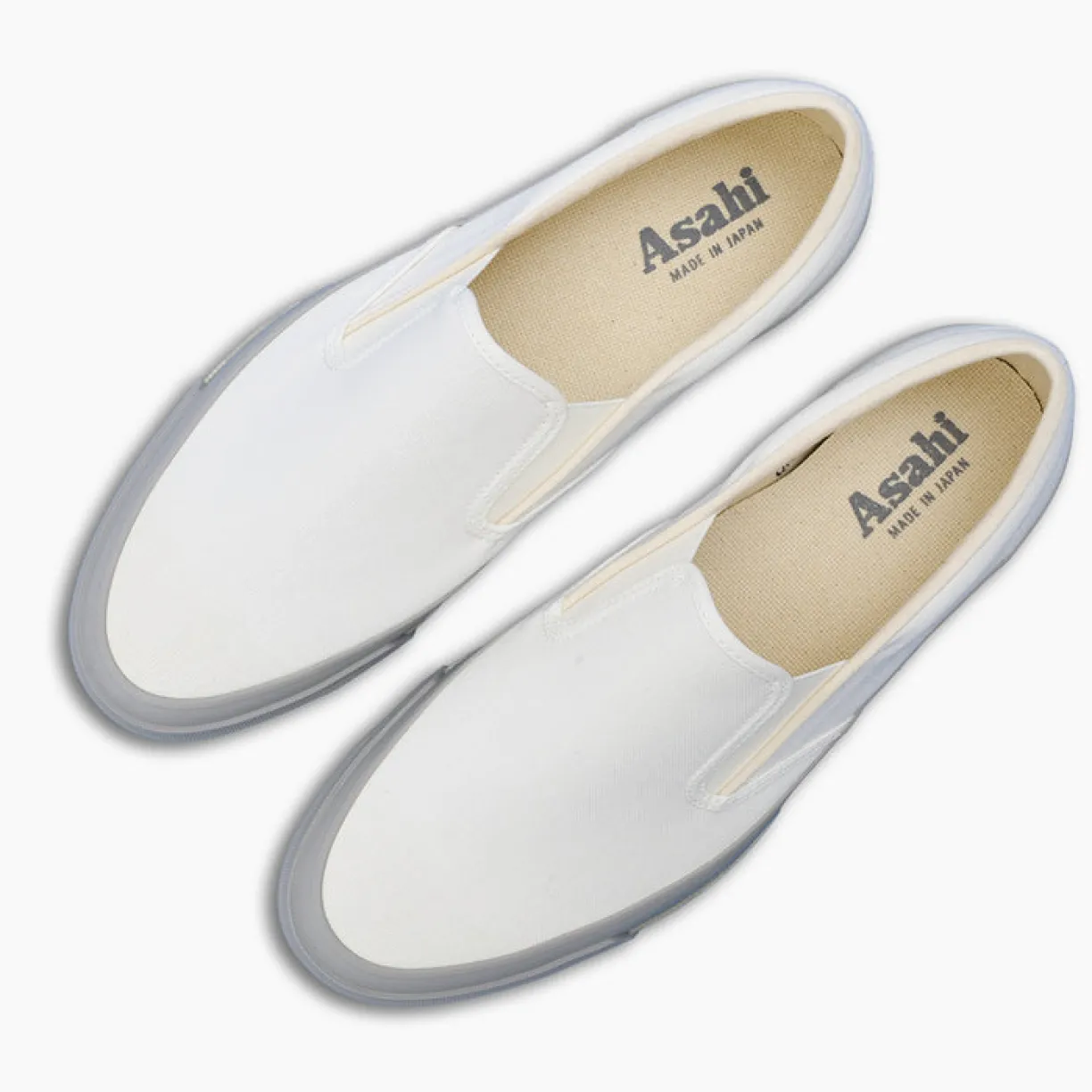 Asahi Deck Slip On - White/Grey^ Footwear