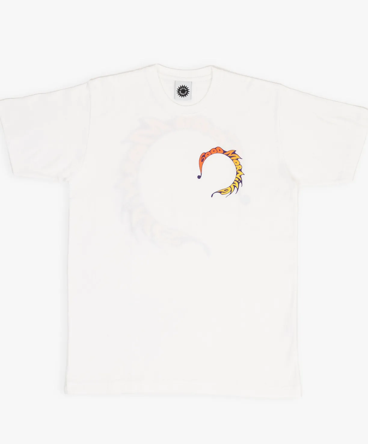 Good Morning Tapes E Ruscha V SS Tee - White^ T-Shirts