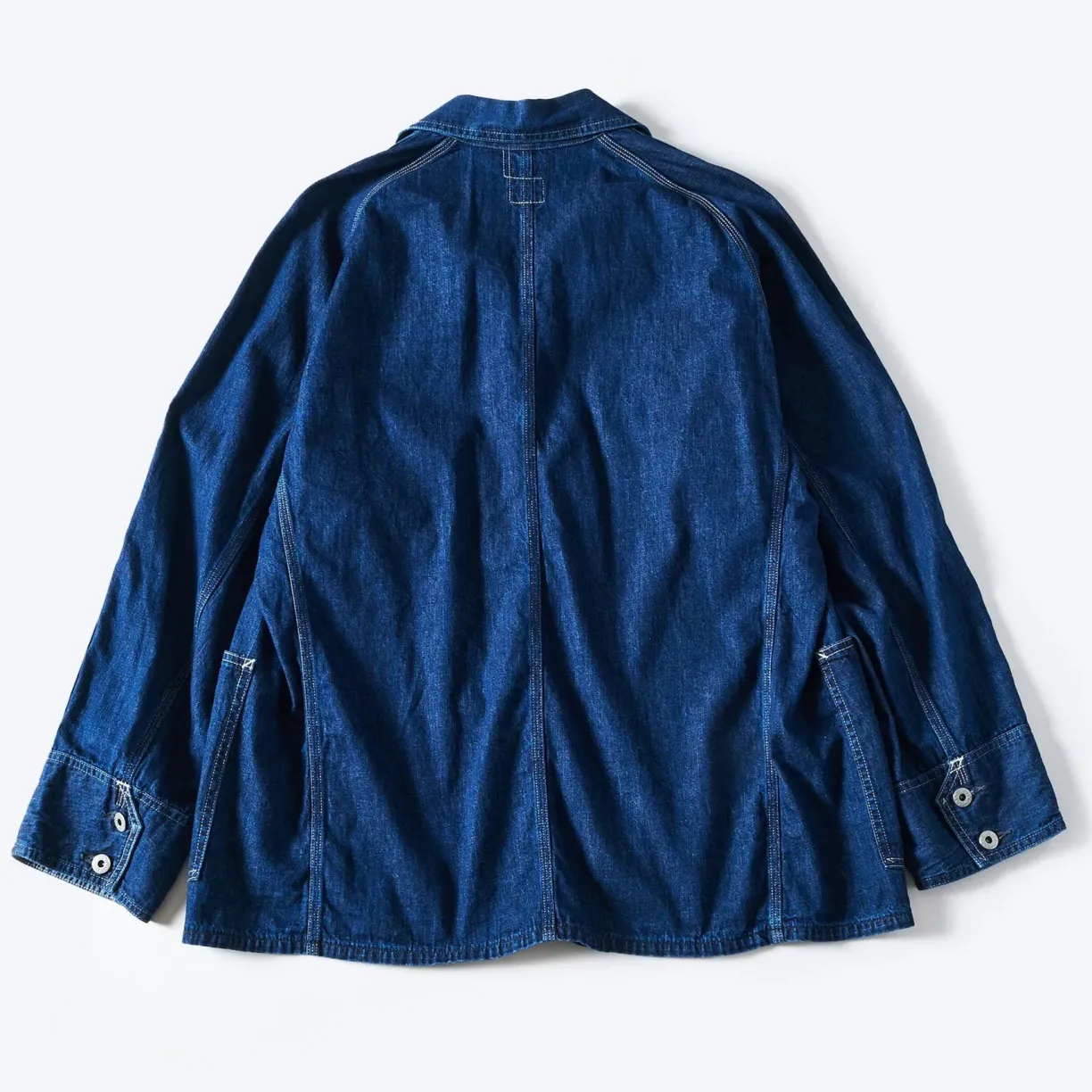 engineers_jacket__deep_washed_indigo_3.webp Post O'Alls Engineer's Jacket - Deep Washed Indigo^ Outerwear