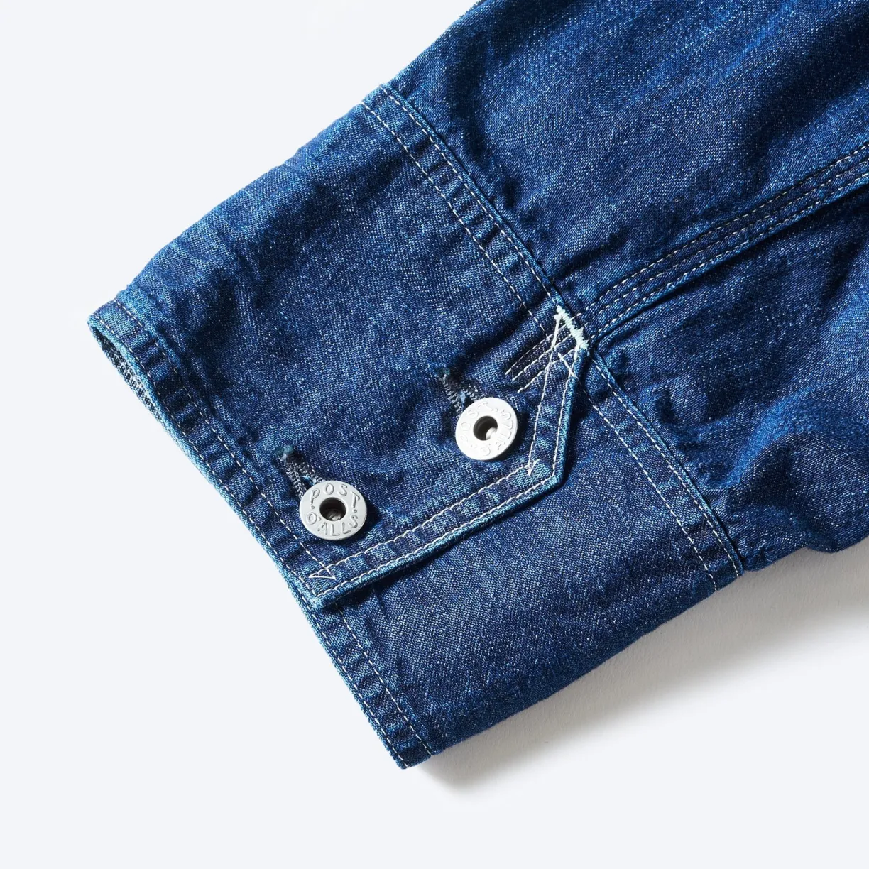 engineers_jacket__deep_washed_indigo_5.webp Post O'Alls Engineer's Jacket - Deep Washed Indigo^ Outerwear