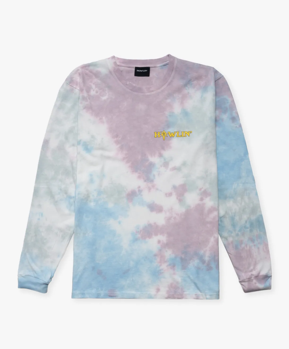 Howlin ' Tie Dye T-shirt - Long Sleeve - Summer Mix (Women)^Women T-Shirts
