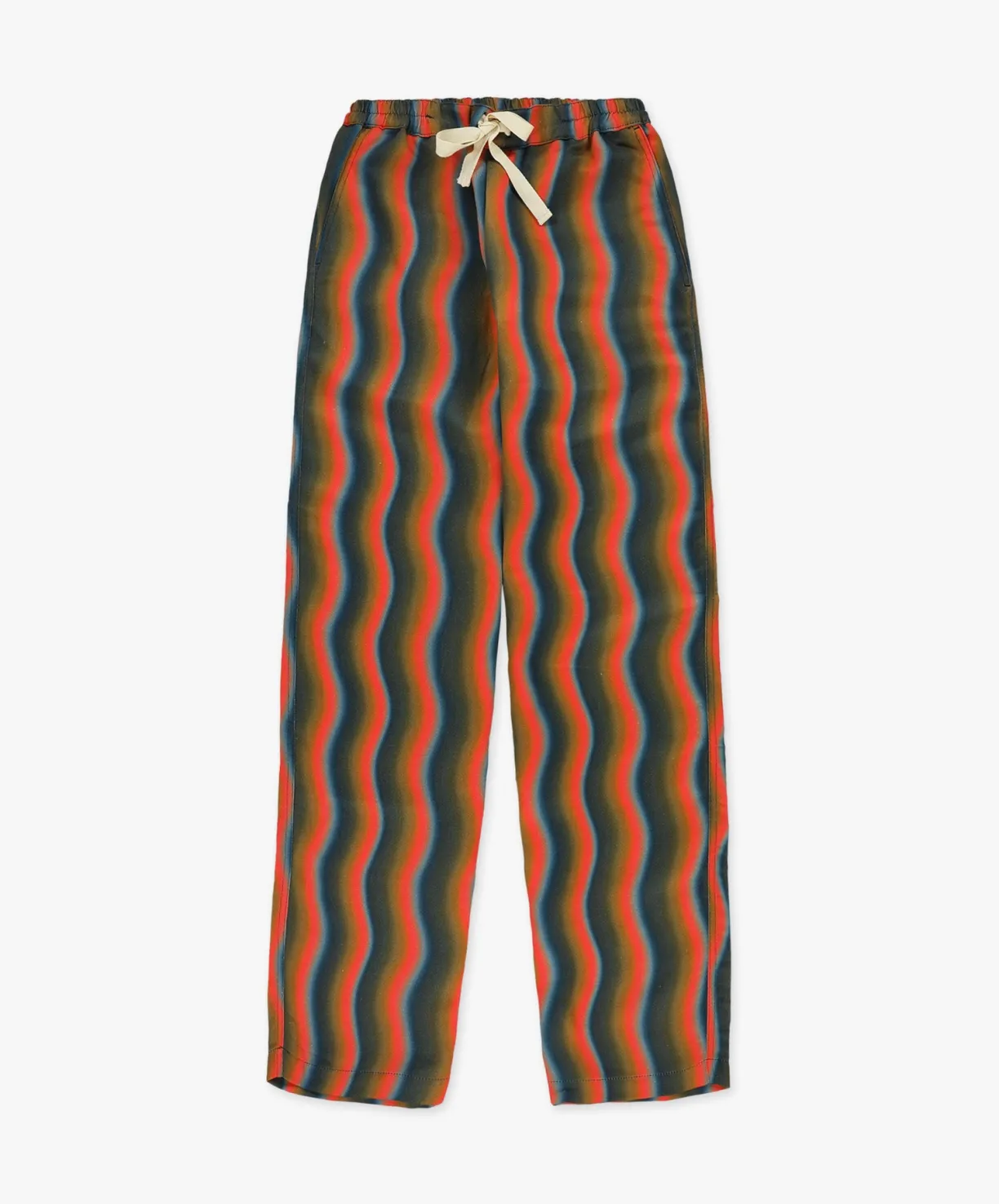 Howlin Love Pants - Cognac Wave Hemp Print (Women)^Women Made In Belgium | Made In Belgium