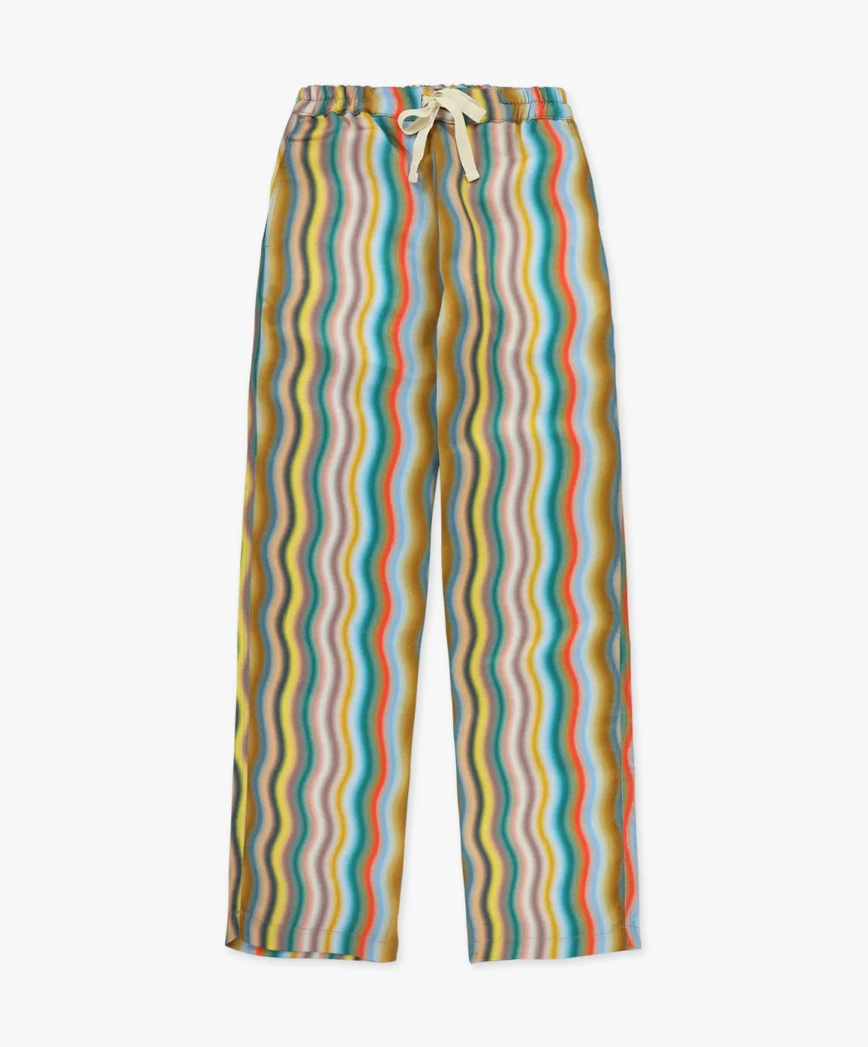Howlin Love Pants - Multi Wave Hemp Print (Women)^Women Made In Belgium | Made In Belgium