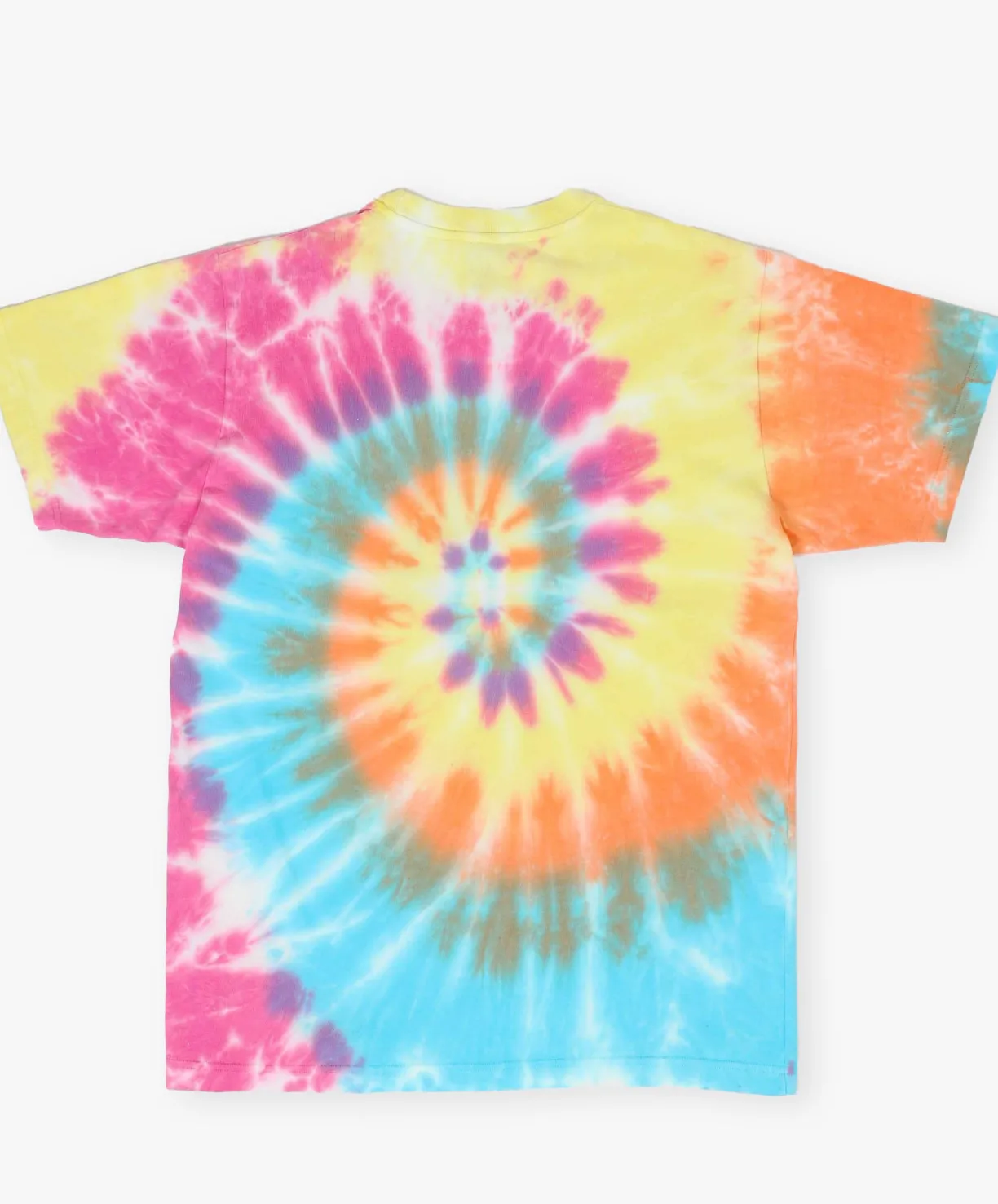 Good Morning Tapes Megalithic TV SS Tee - Rainbow Tie Dye^ T-Shirts