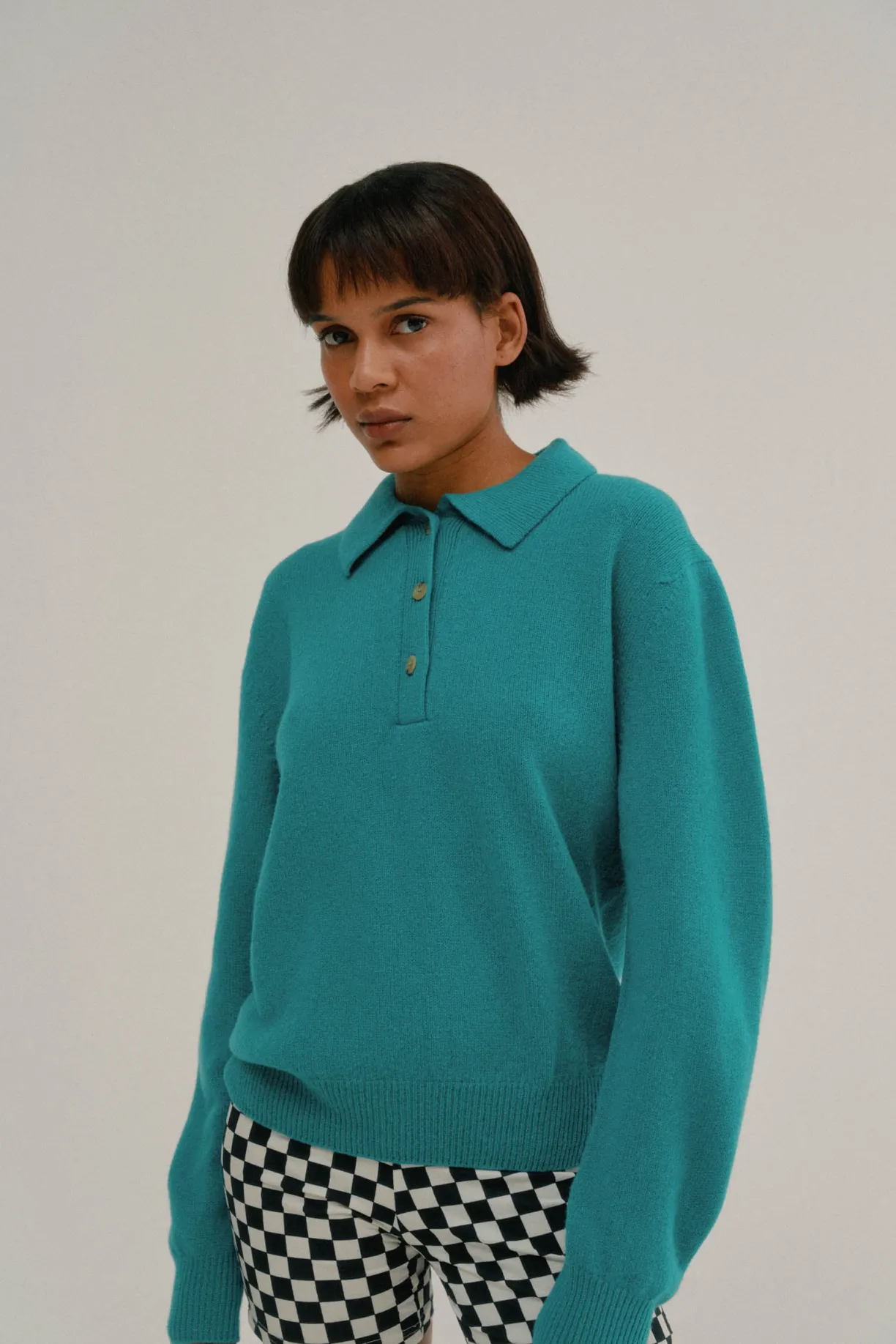 polo_lover__strange_green_women_2.webp Howlin Polo Lover - Strange Green (Women)^Women Knitwear