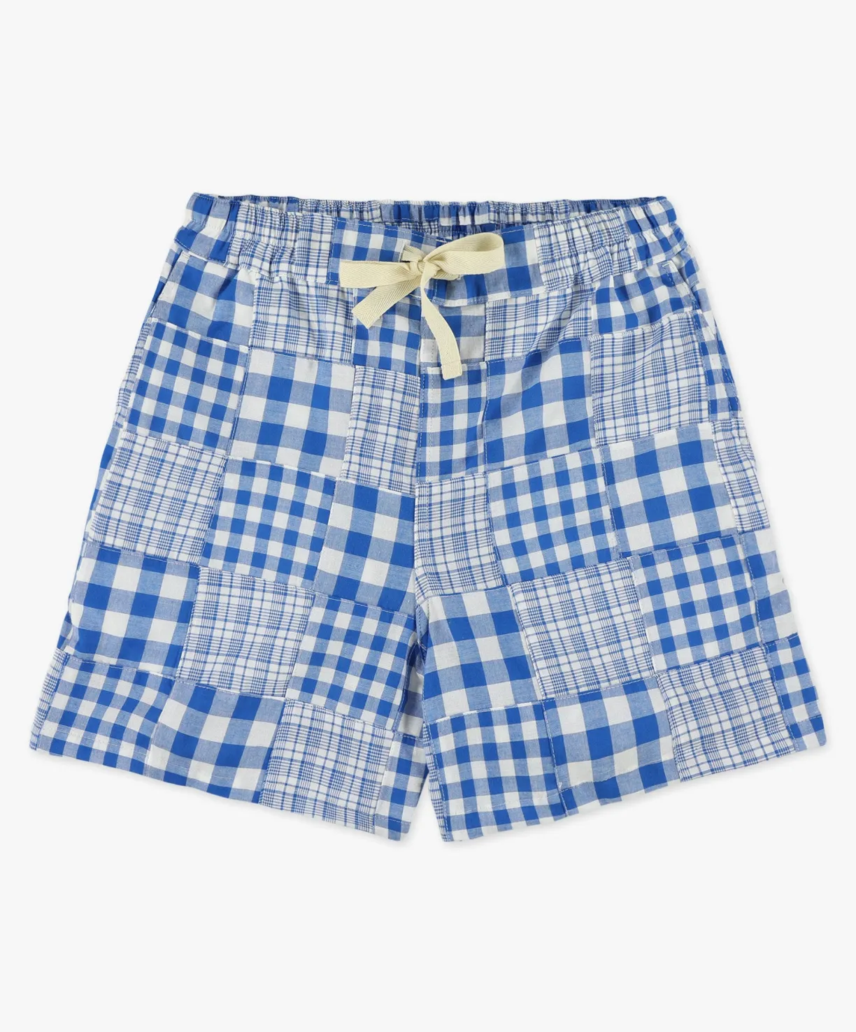 Howlin Private Shorts - Blue Madras Patchwork (Women)^Women Shorts | Shorts