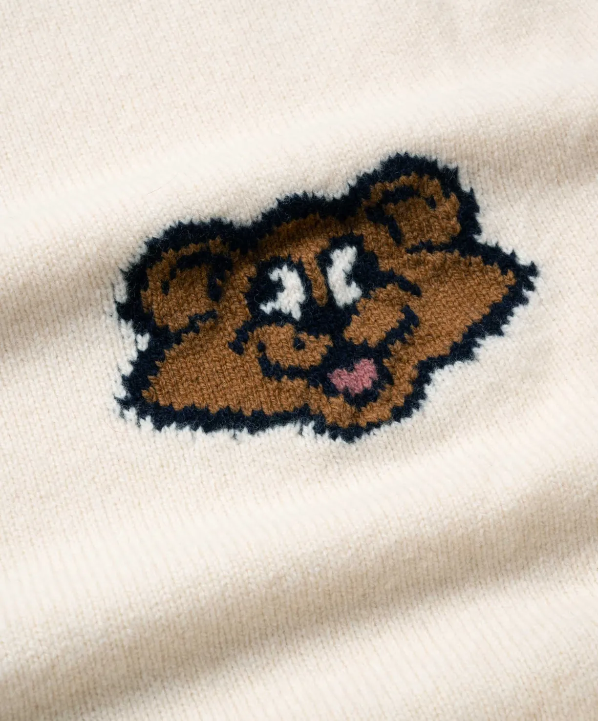 real_shaggy_bear__ecru_4.webp Howlin Real Shaggy Bear - Ecru^ Shaggy Bear | Knitwear