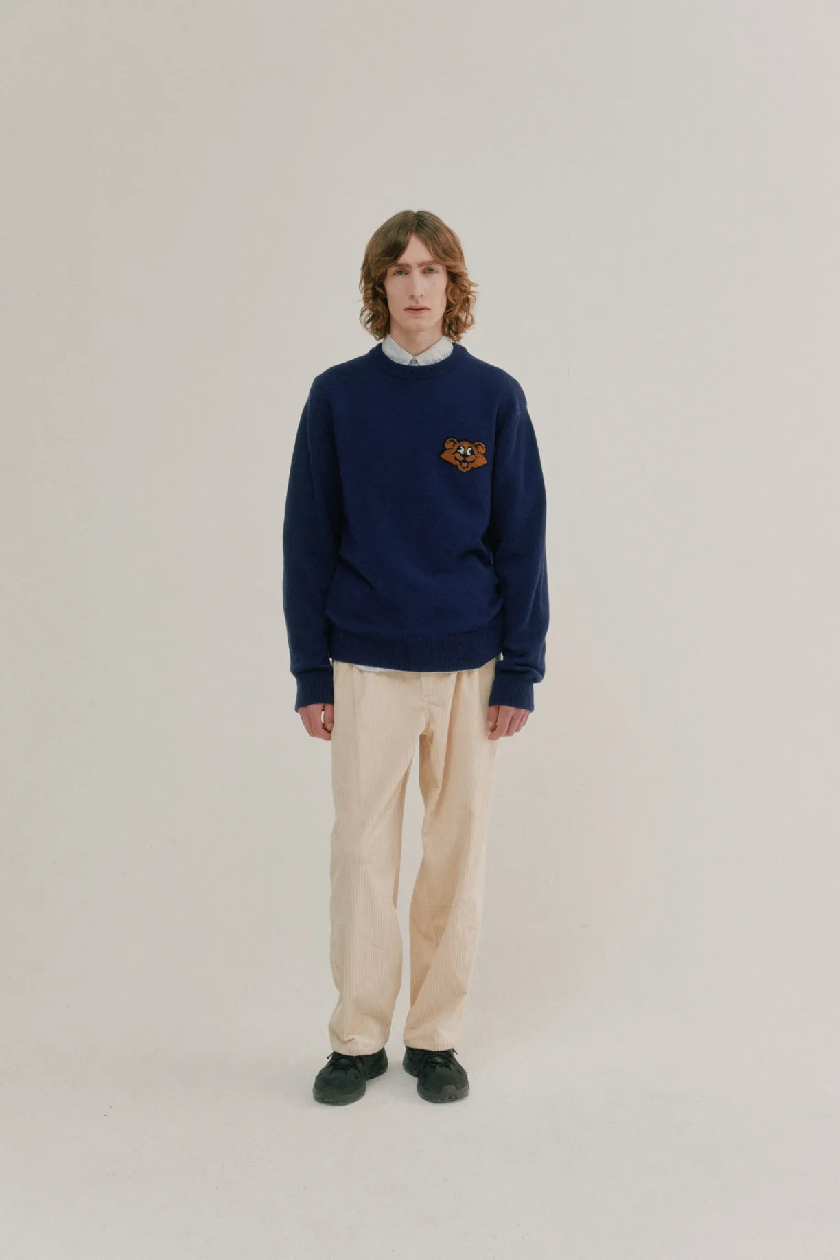 real_shaggy_bear__navy_2.webp Howlin Real Shaggy Bear - Navy^ Shaggy Bear | Knitwear