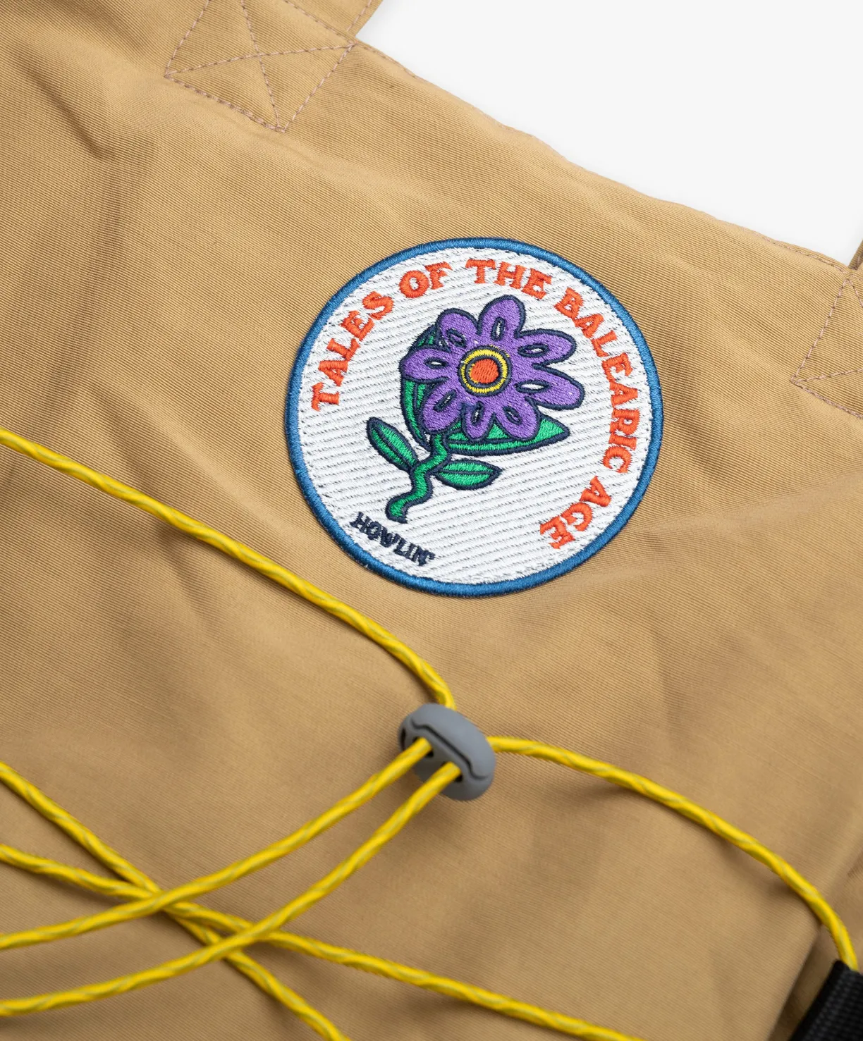 Howlin Record Bag Deluxe - Khaki Water Repellent Nylon^Women Made In Belgium | Made In Belgium