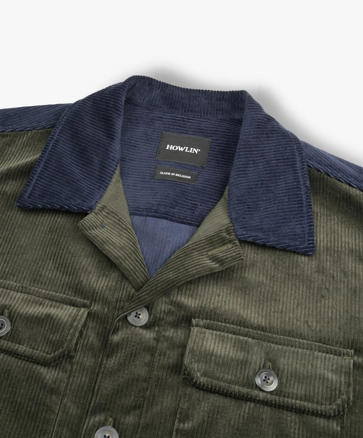 Howlin Return To Space Shirt - Navy^ Shirts | Made In Belgium