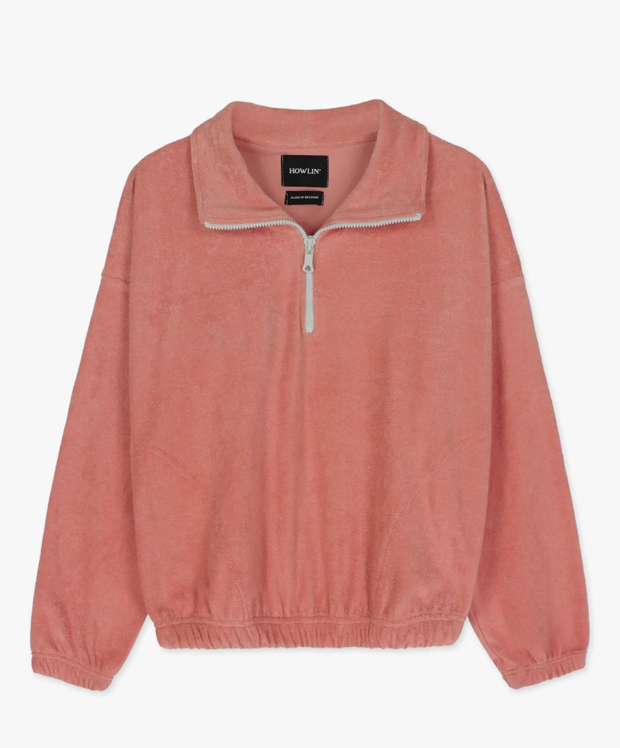 Howlin Safe Space Sweat - Salmon (Women)^Women Made In Belgium | Made In Belgium