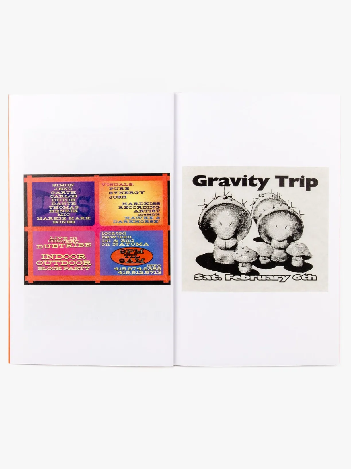 Magazines San Francisco Rave Flyers 1991 - 1993 *restock^Women Magazines | Magazines