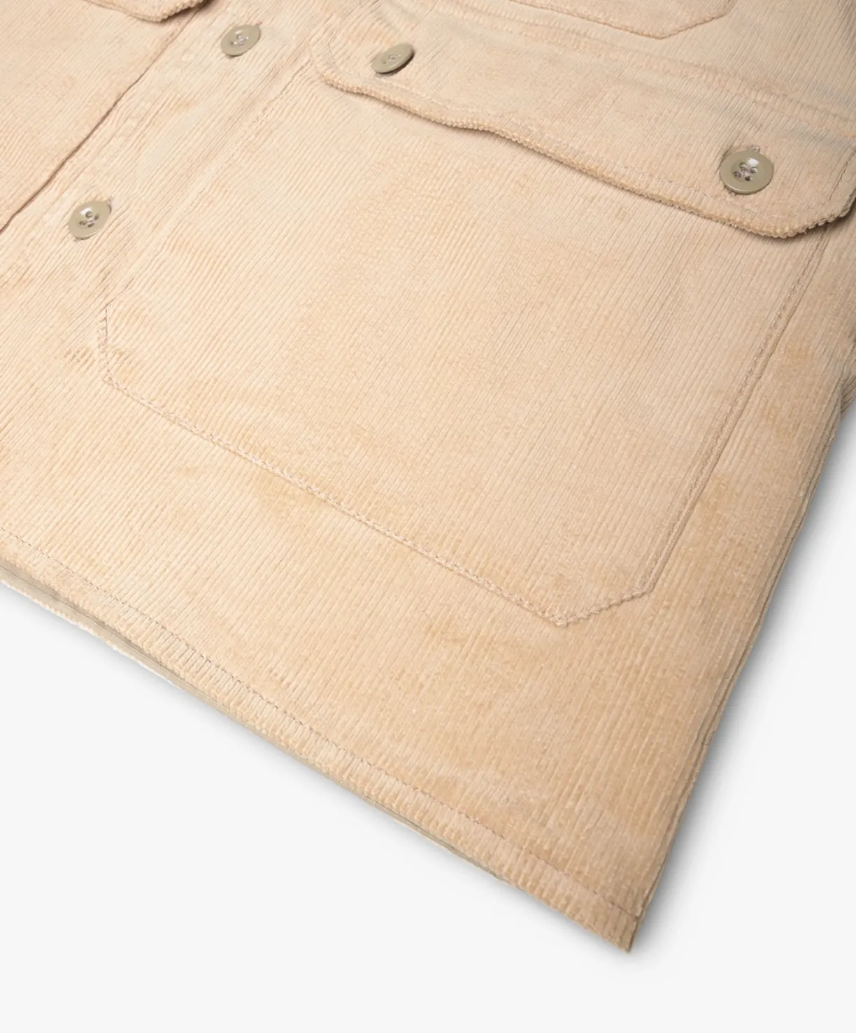 Howlin Seven Days Awake Vest - Sand Summer Corduroy^ Outerwear