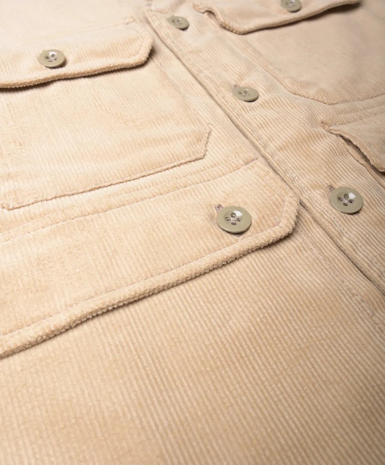 Howlin Seven Days Awake Vest - Sand Summer Corduroy^ Outerwear