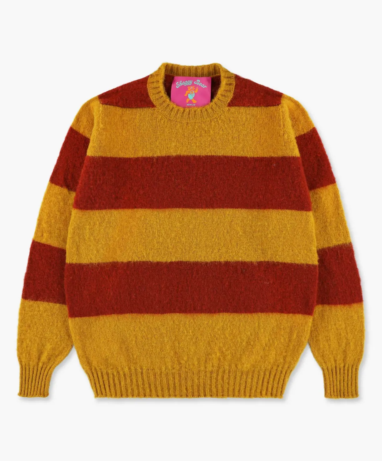 Howlin Shaggy Bear - Chunky Stripes - Gentle^ Shaggy Bear | Knitwear