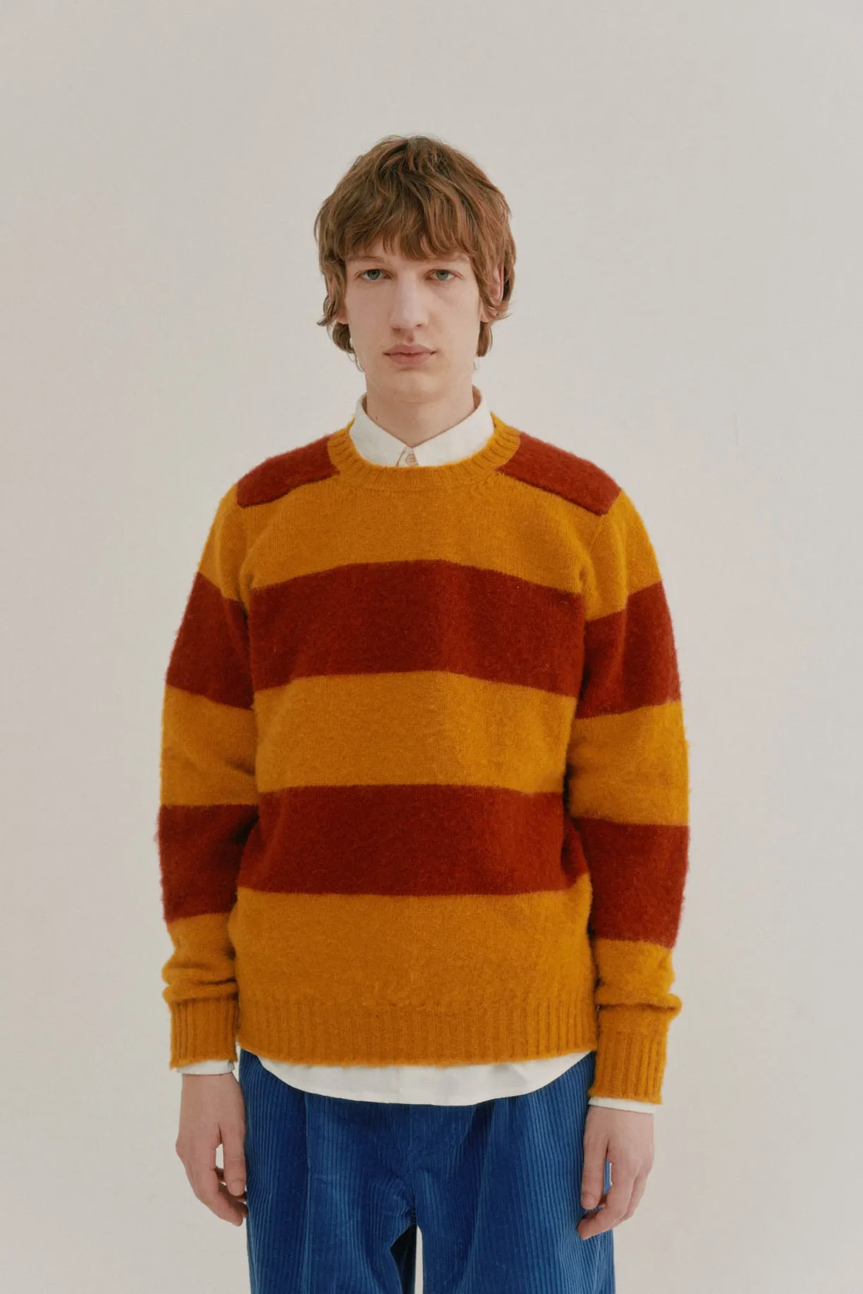 Howlin Shaggy Bear - Chunky Stripes - Gentle^ Shaggy Bear | Knitwear