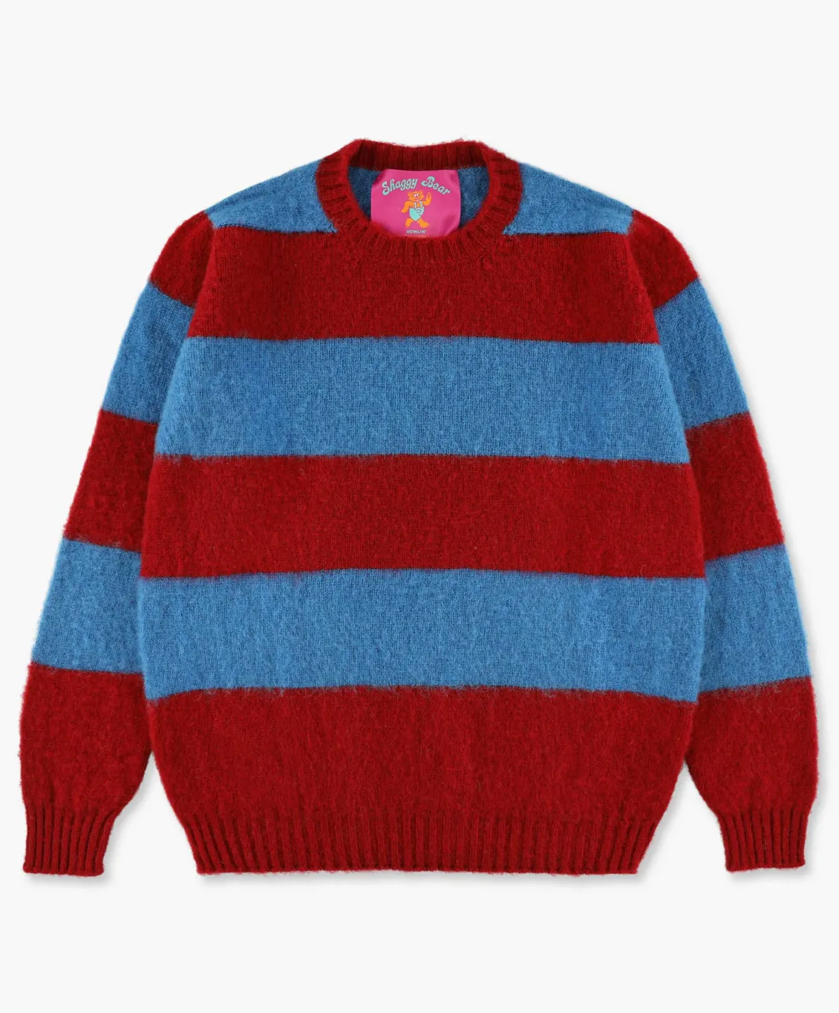 Howlin Shaggy Bear - Chunky Stripes - Splash^ Shaggy Bear | Knitwear