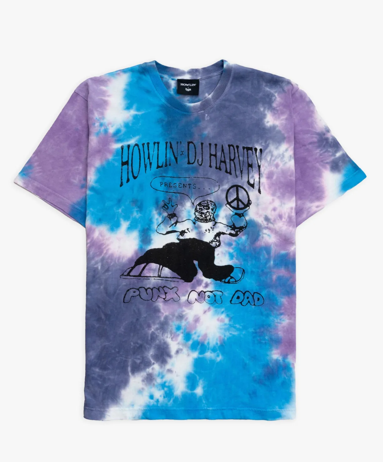 Howlin Spray Dyed T-shirt With Logo - Midnight Mix *Ltd^Women T-Shirts | T-Shirts