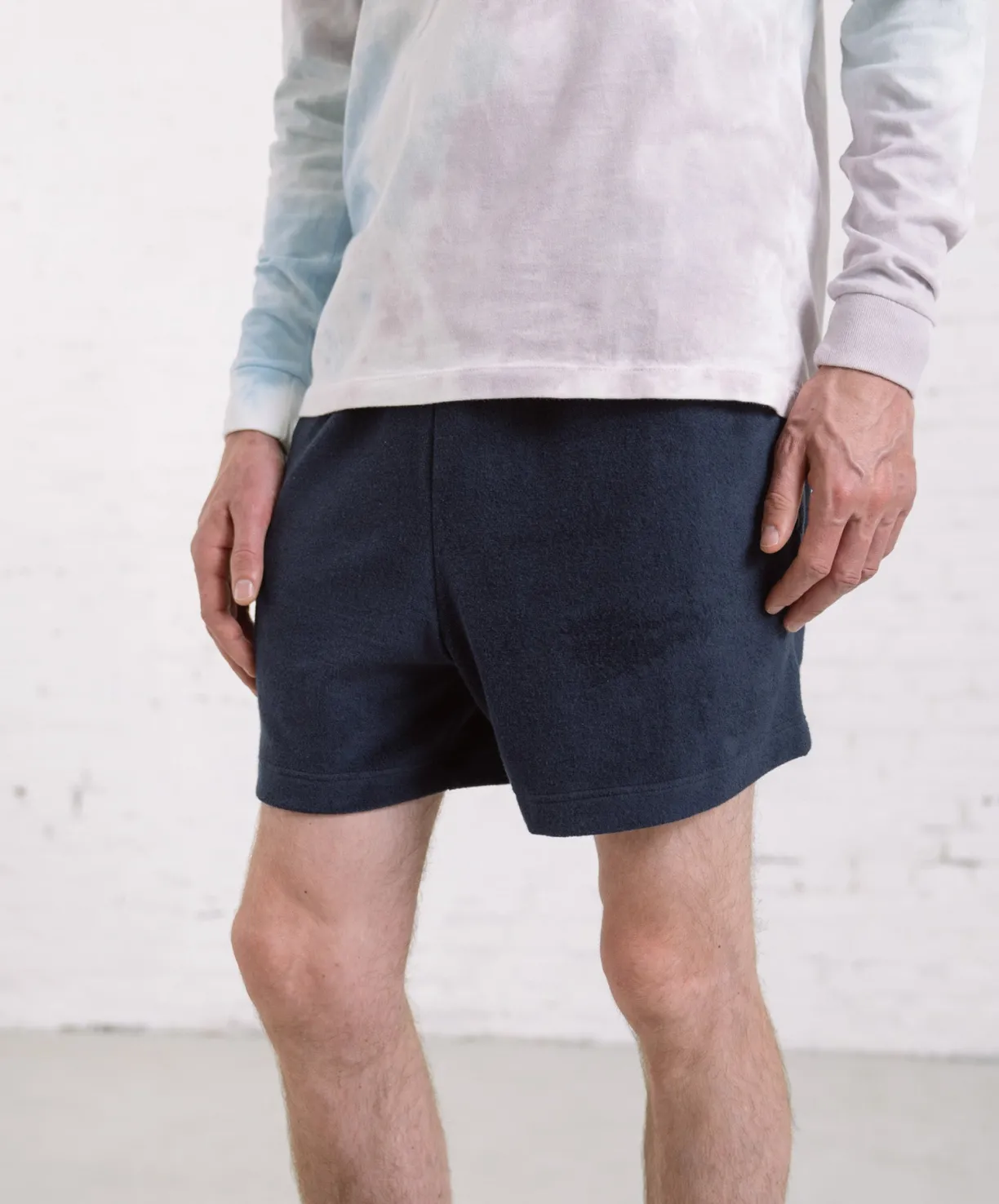 Howlin Towel Shorts Uni - Navy^ Shorts | Made In Belgium